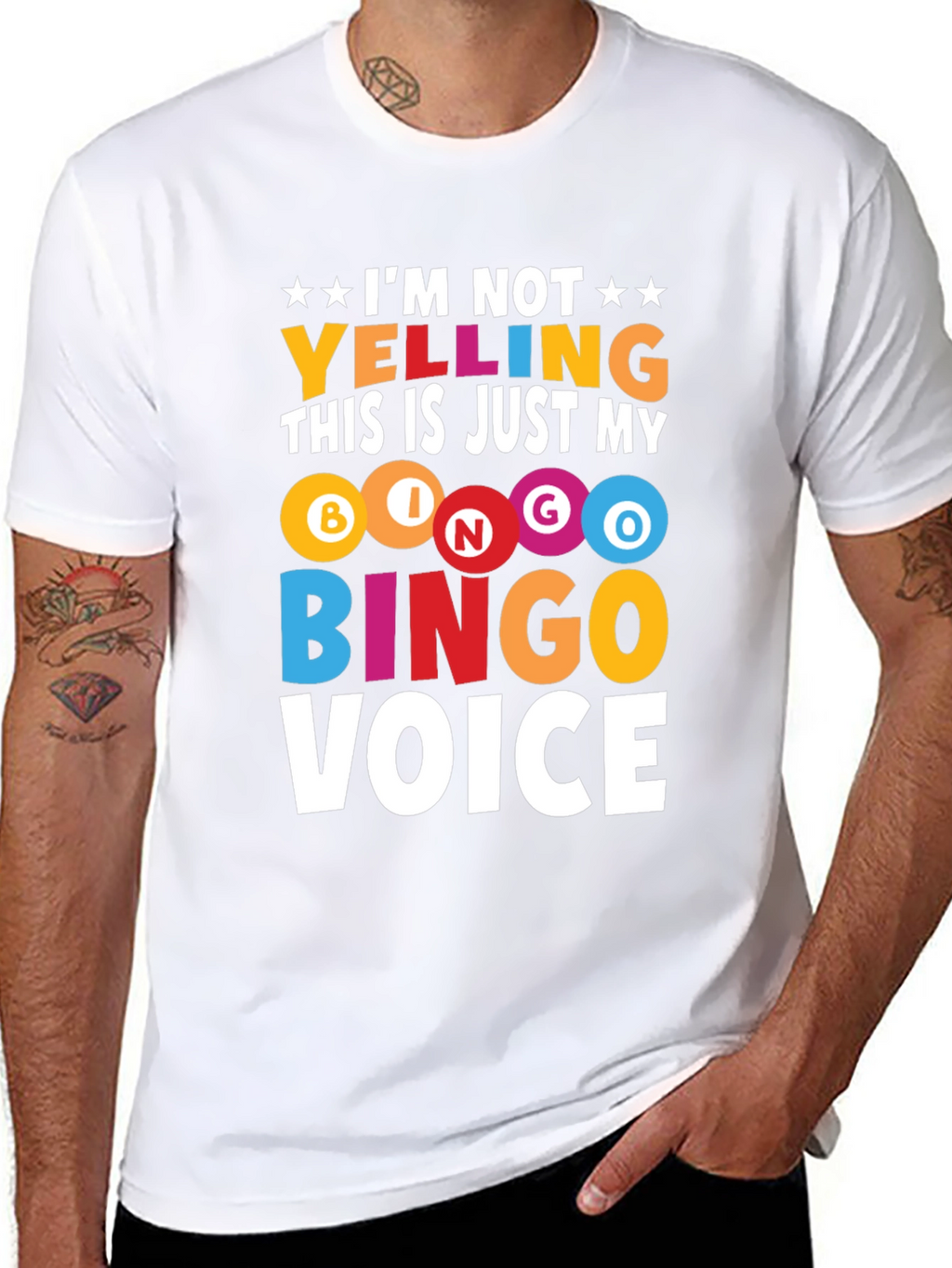 Bingo Voice T-Shirt - Funny Bingo Player Tee