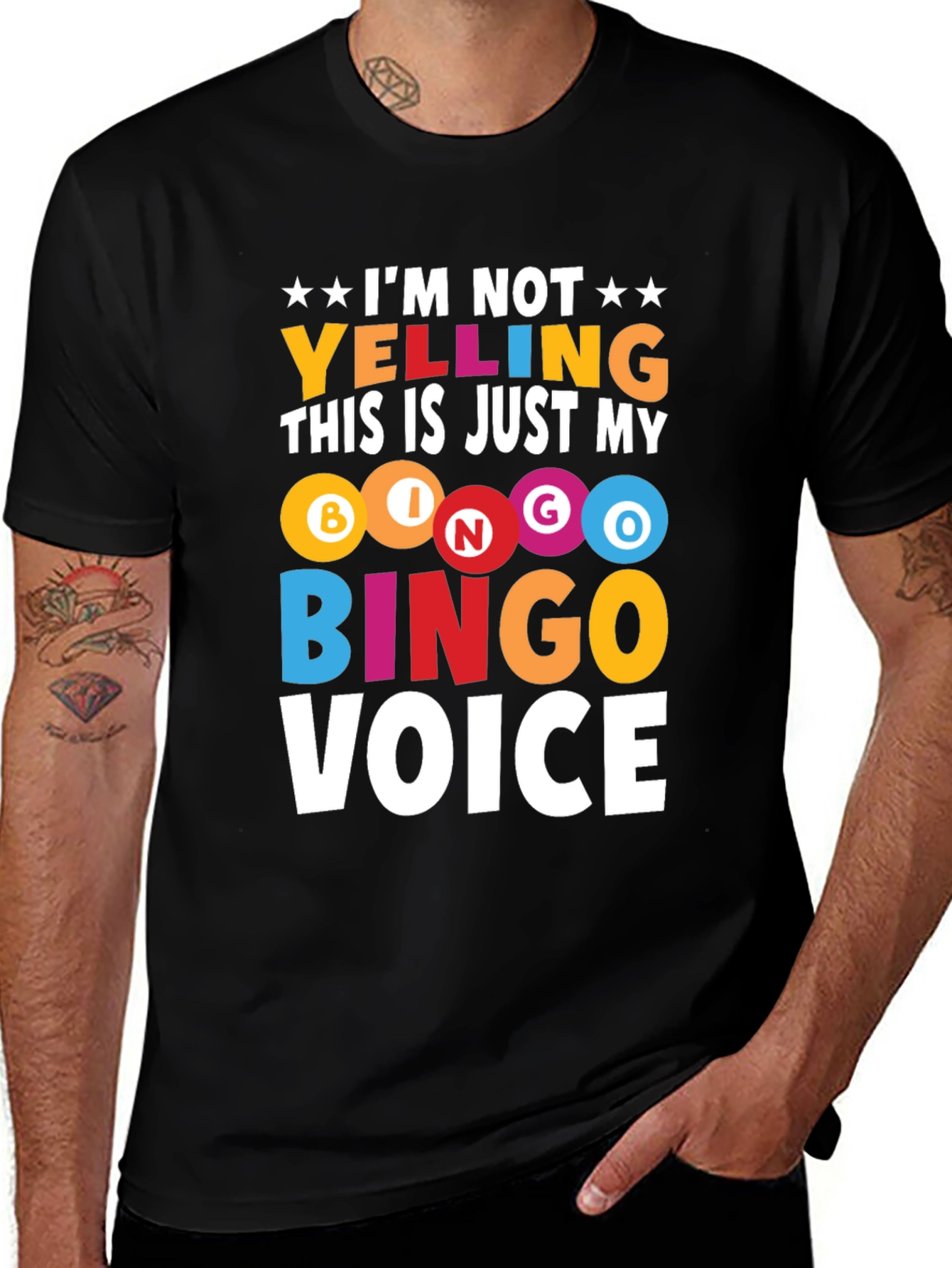 Bingo Voice T-Shirt - Funny Bingo Player Tee