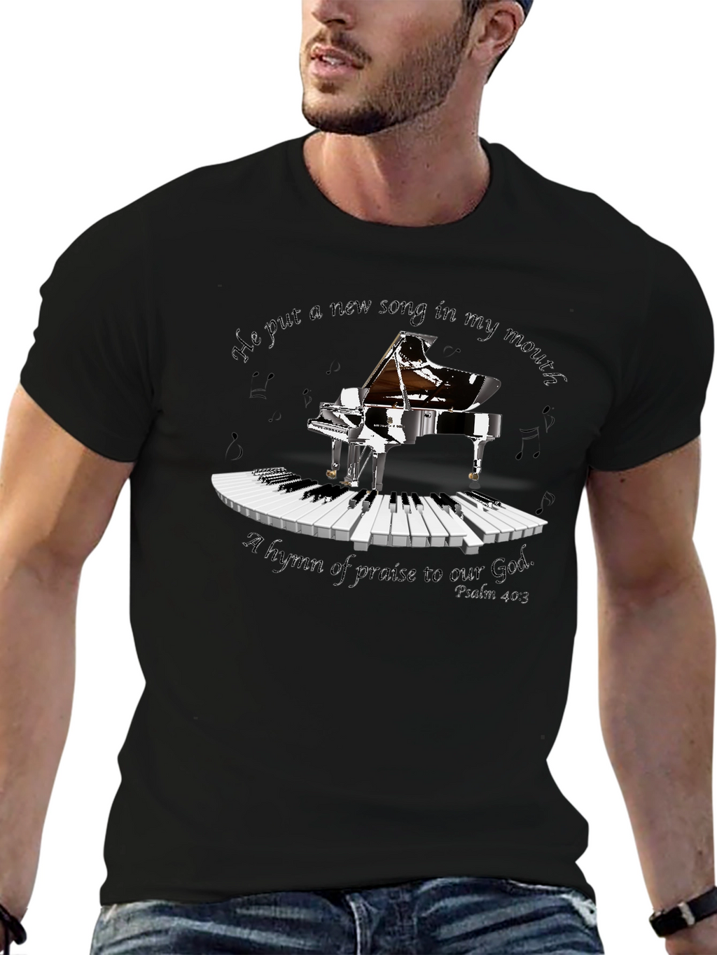 Piano Hymn Praise T-Shirt