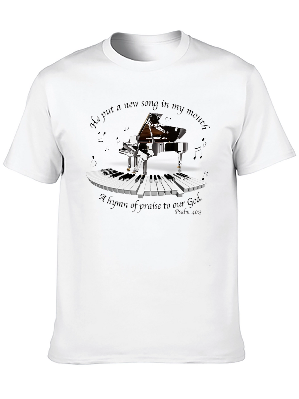 Piano Hymn Praise T-Shirt