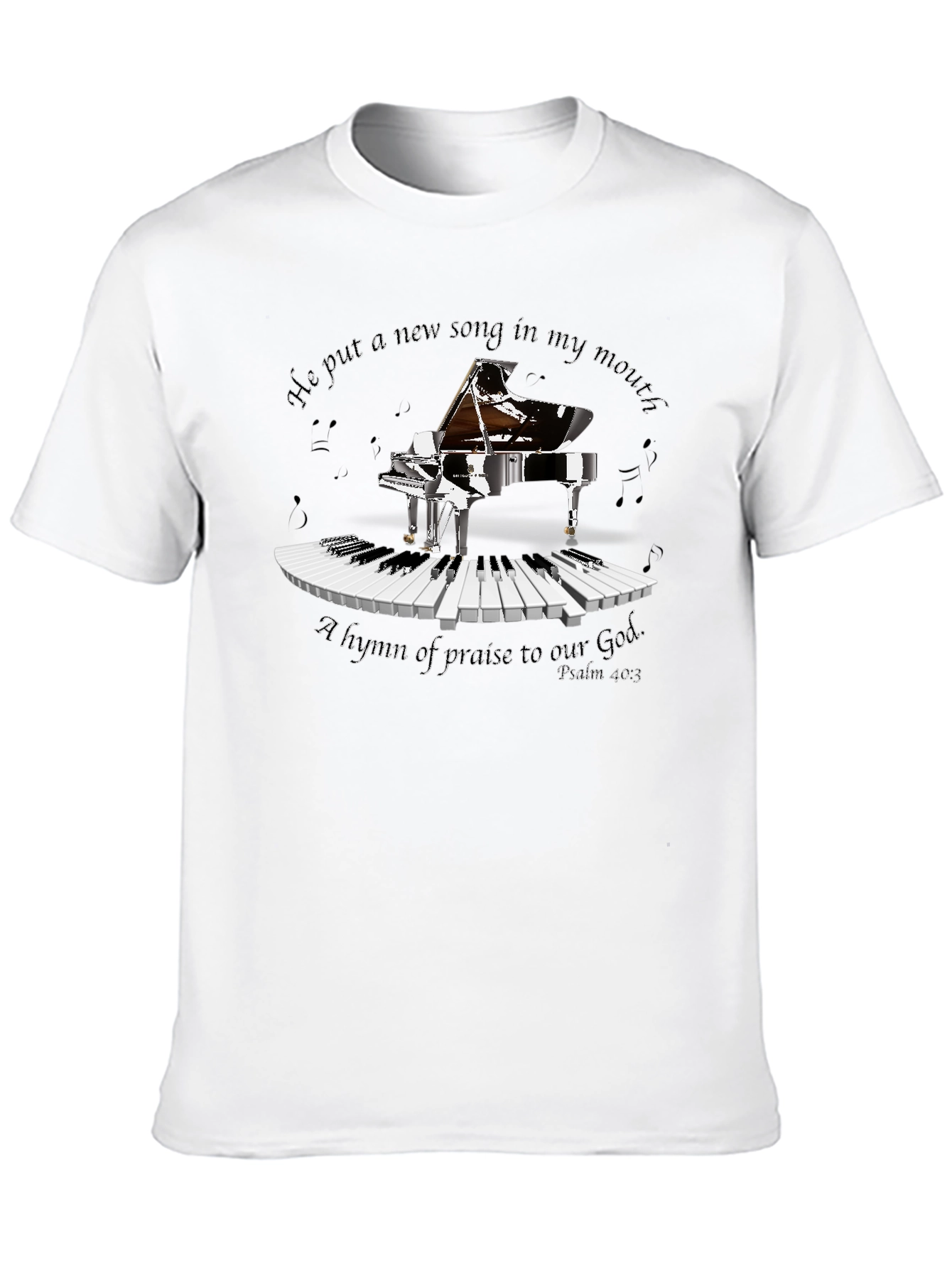 Piano Hymn Praise T-Shirt