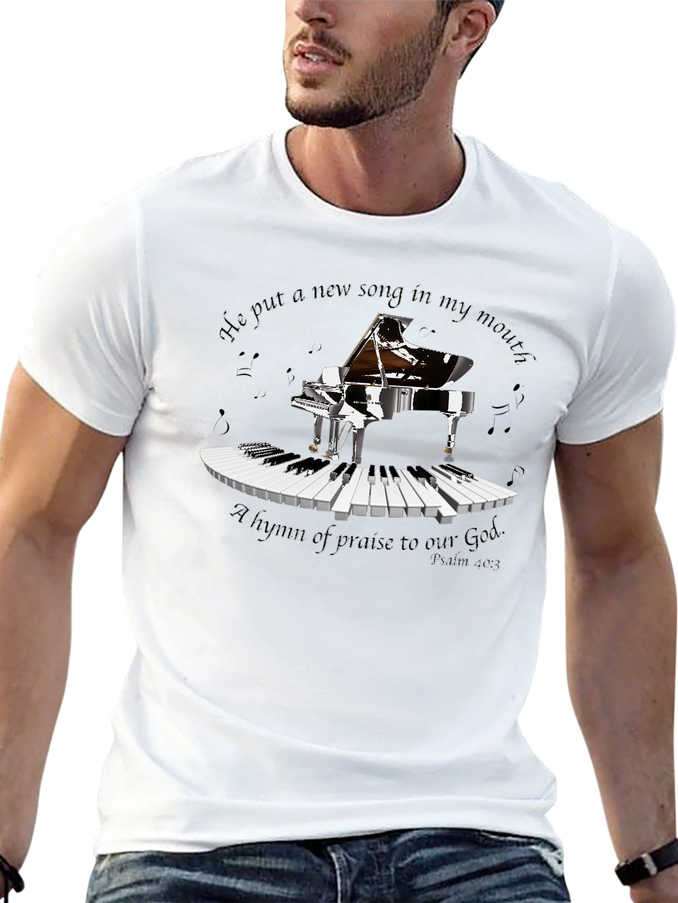 Piano Hymn Praise T-Shirt