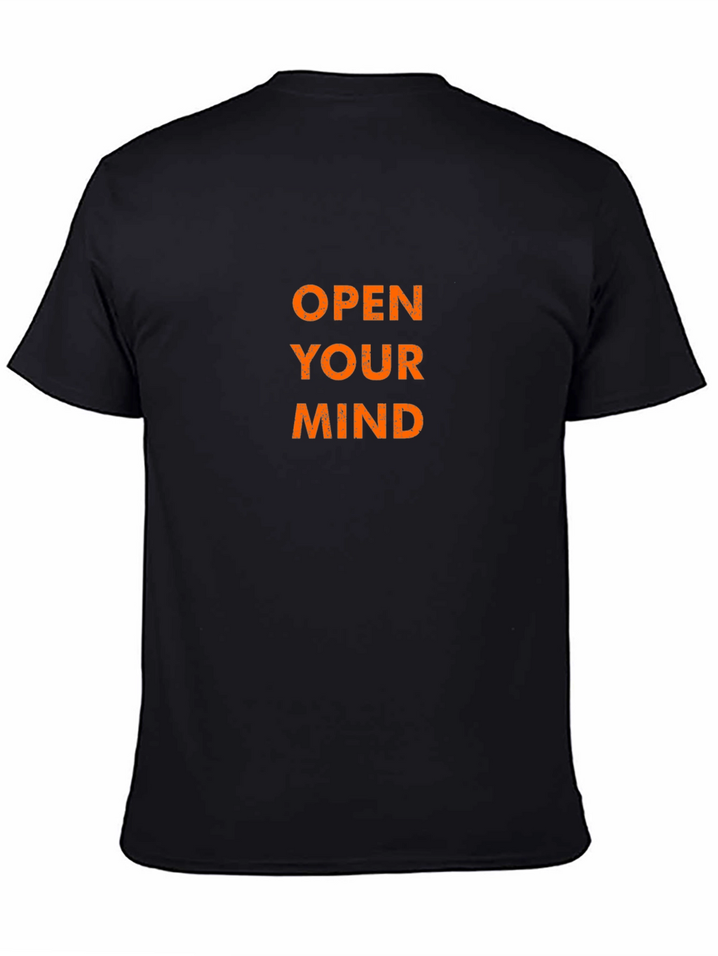 Open Your Mind Graphic Tee - Mens Black T-Shirt