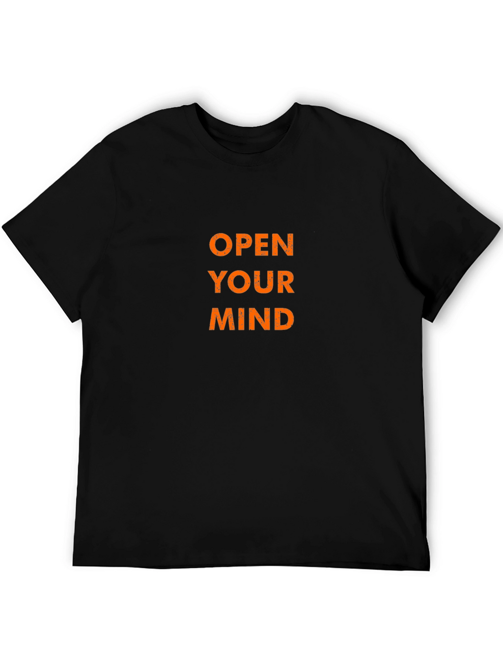 Open Your Mind Graphic Tee - Mens Black T-Shirt