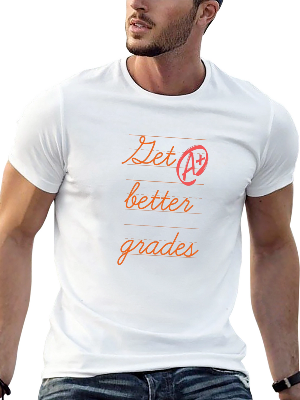 Get Better Grades T-Shirt - Black