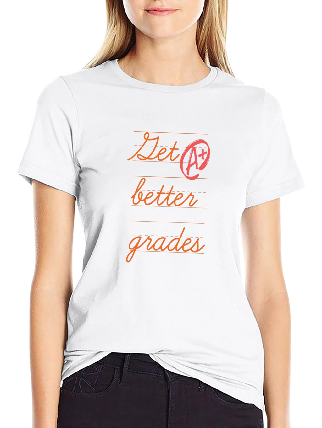 Get Better Grades T-Shirt - Black
