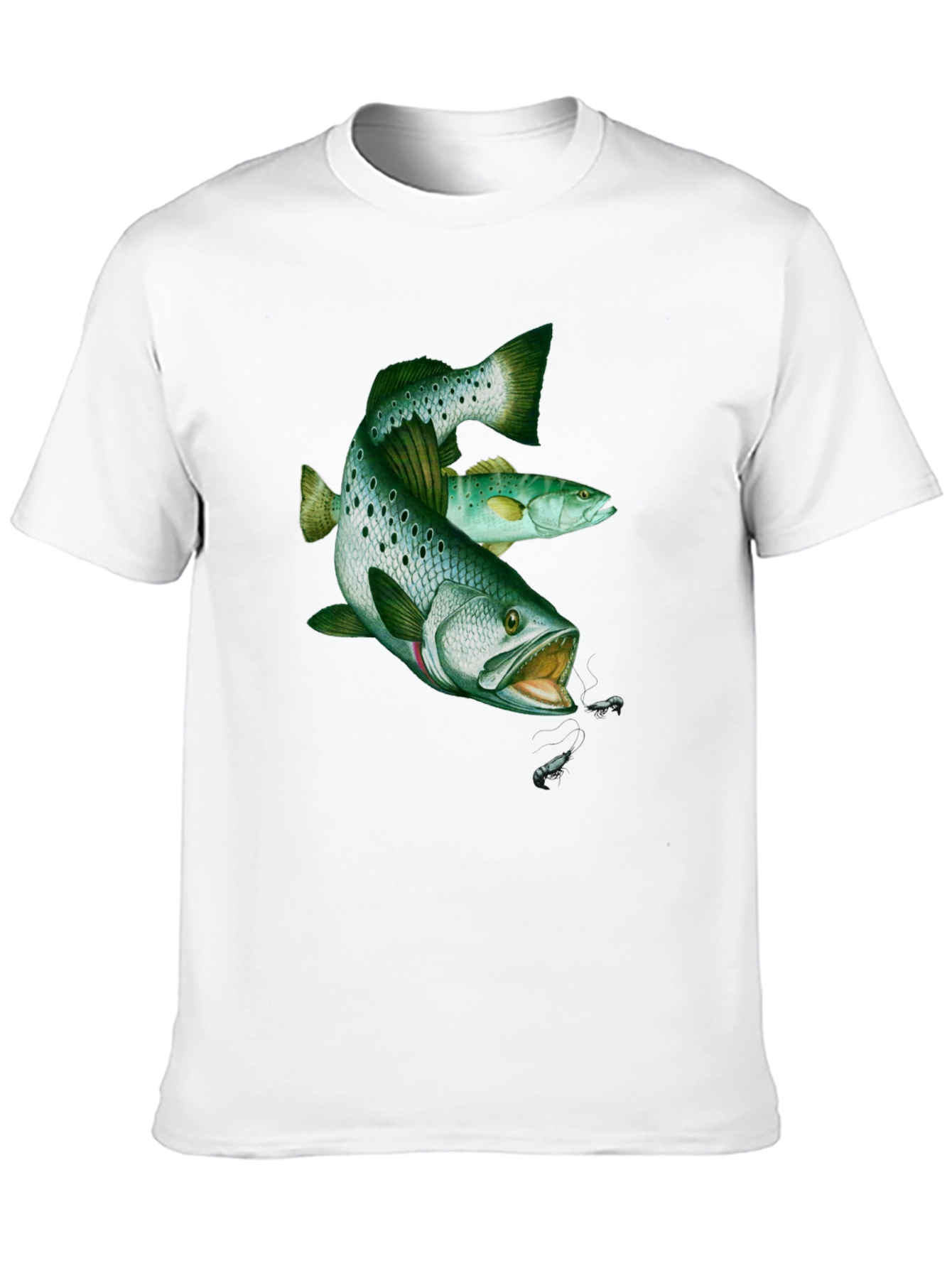 Fishing Graphic Tee - Bass Design