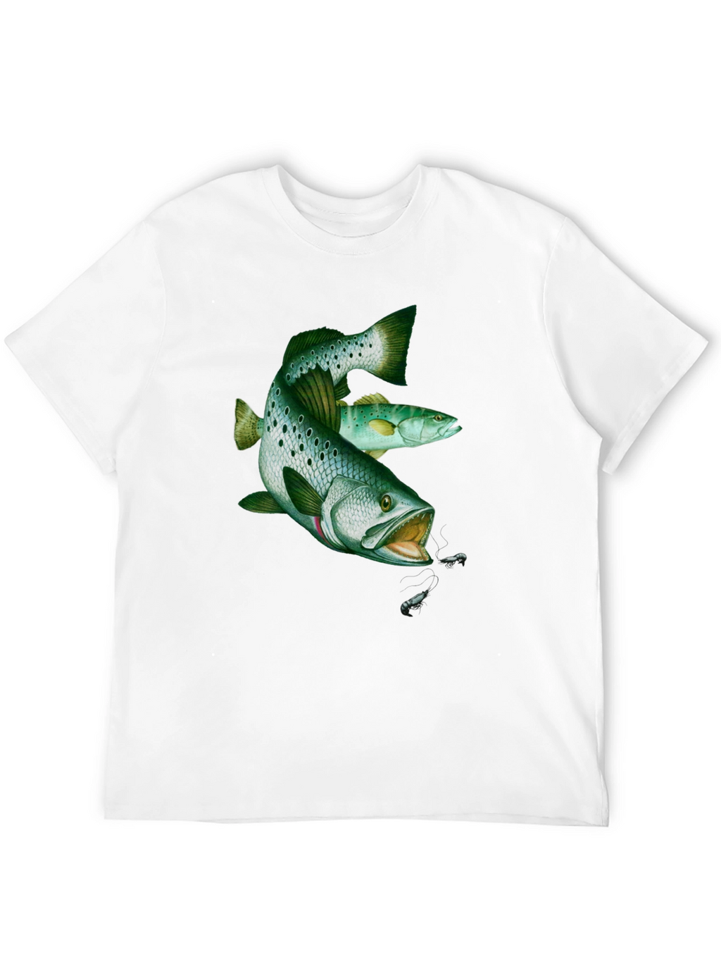 Fishing Graphic Tee - Bass Design