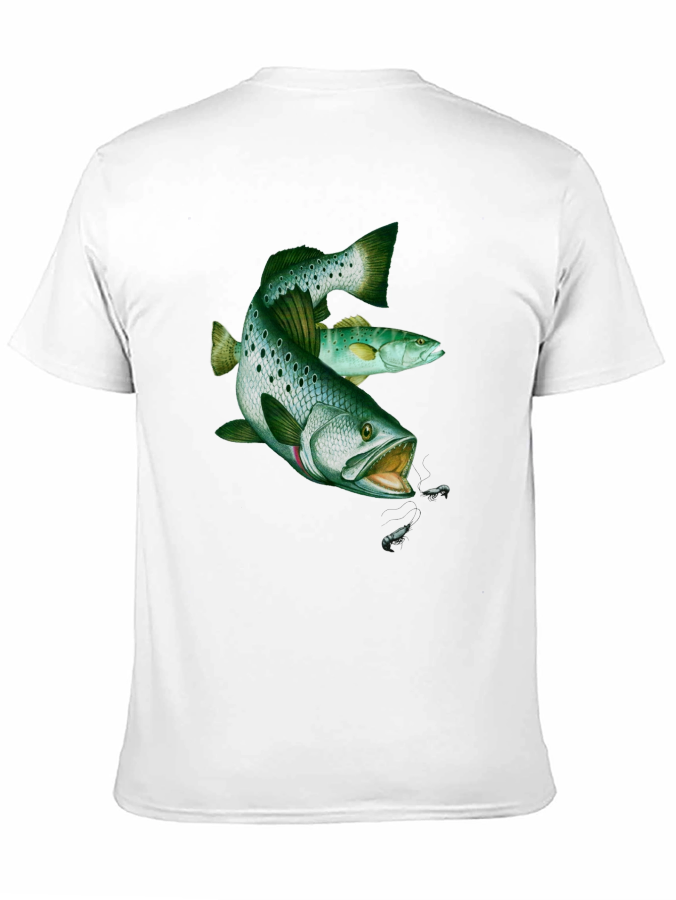 Fishing Graphic Tee - Bass Design