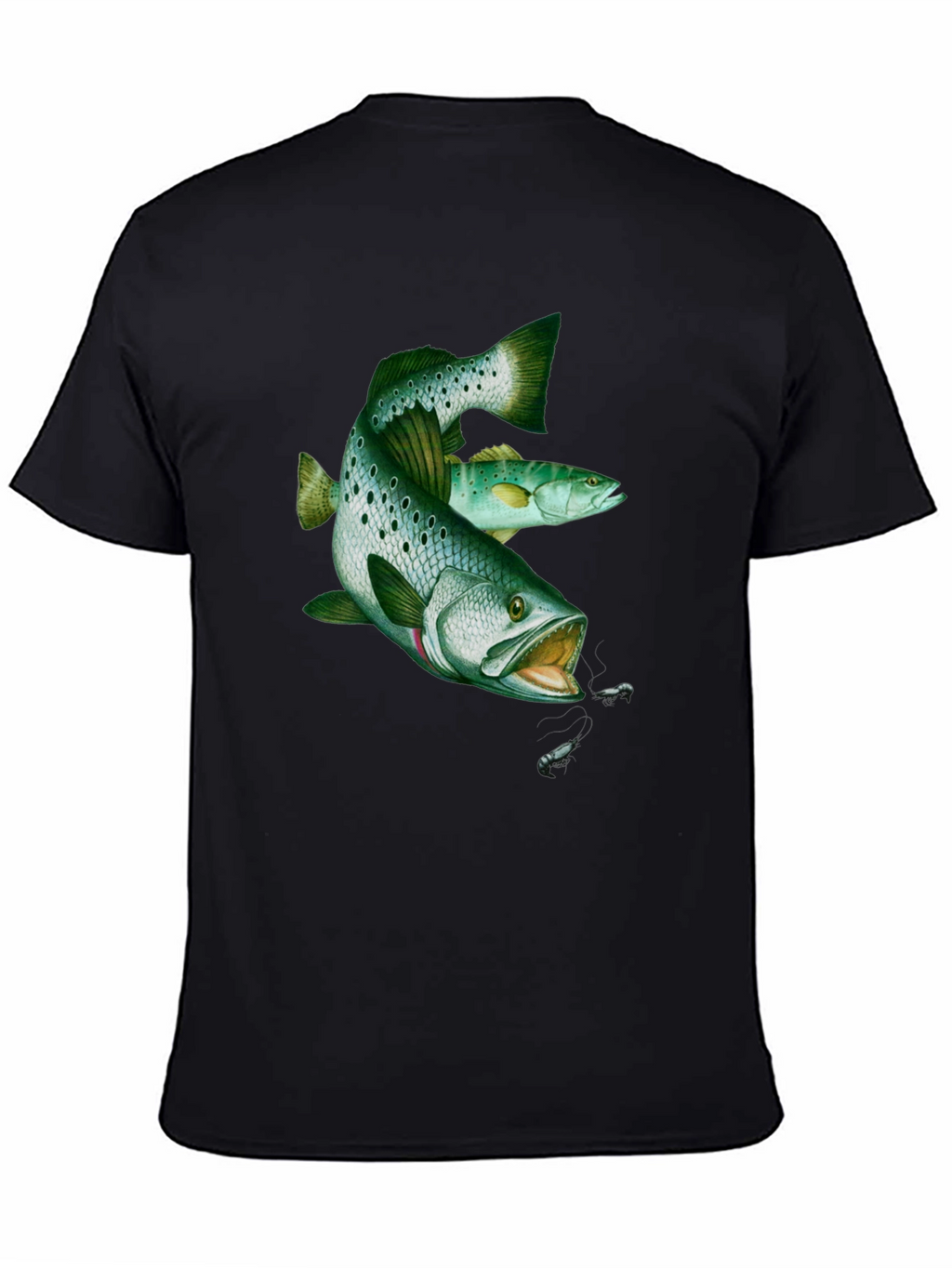 Fishing Graphic Tee - Bass Design