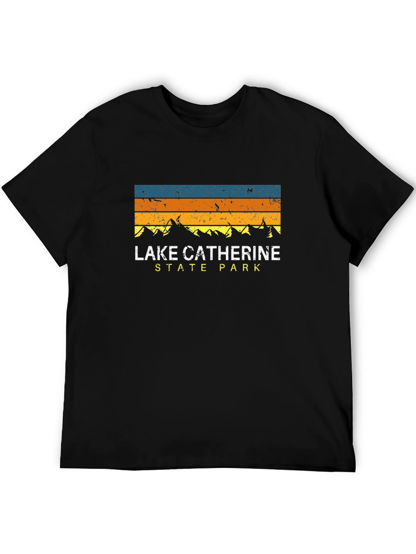 Lake Catherine State Park Black T-Shirt