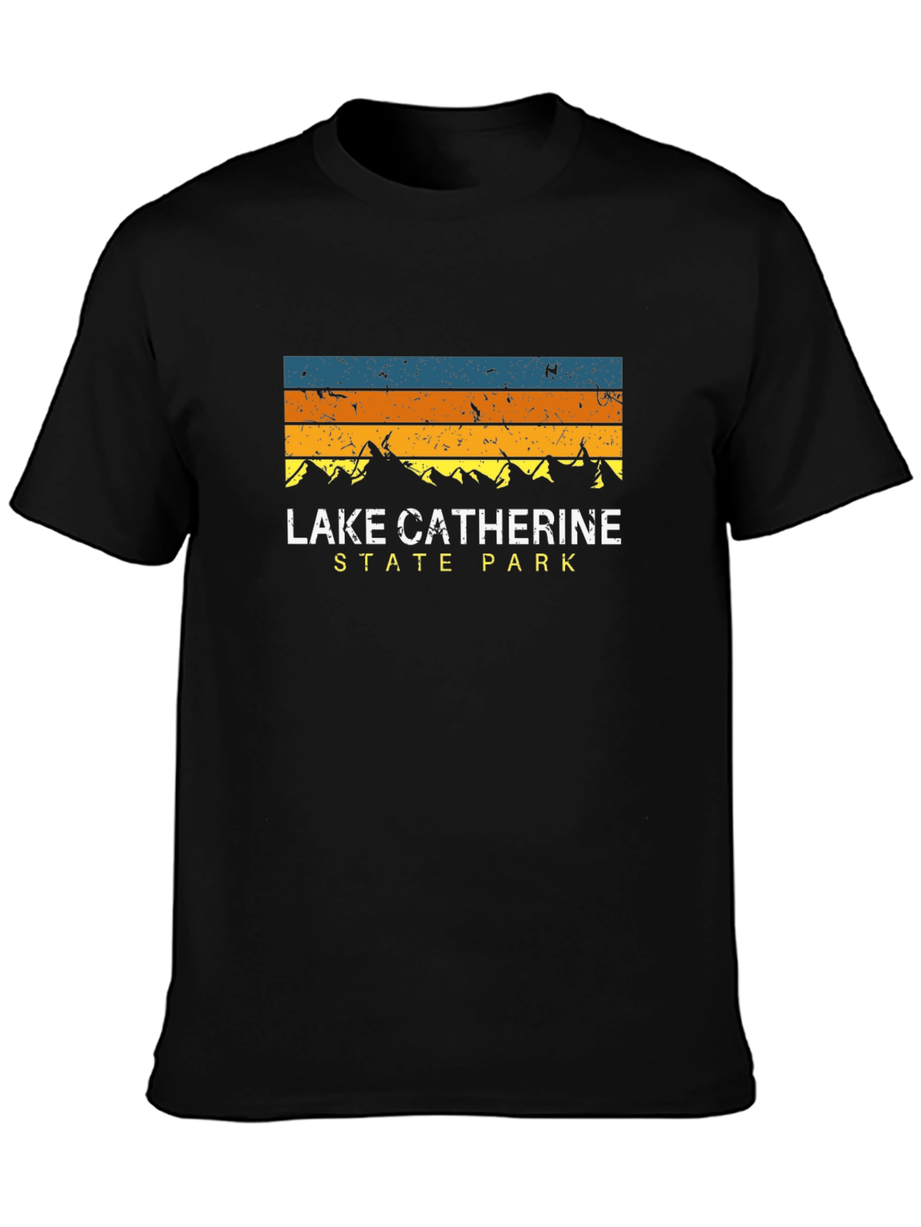 Lake Catherine State Park Black T-Shirt