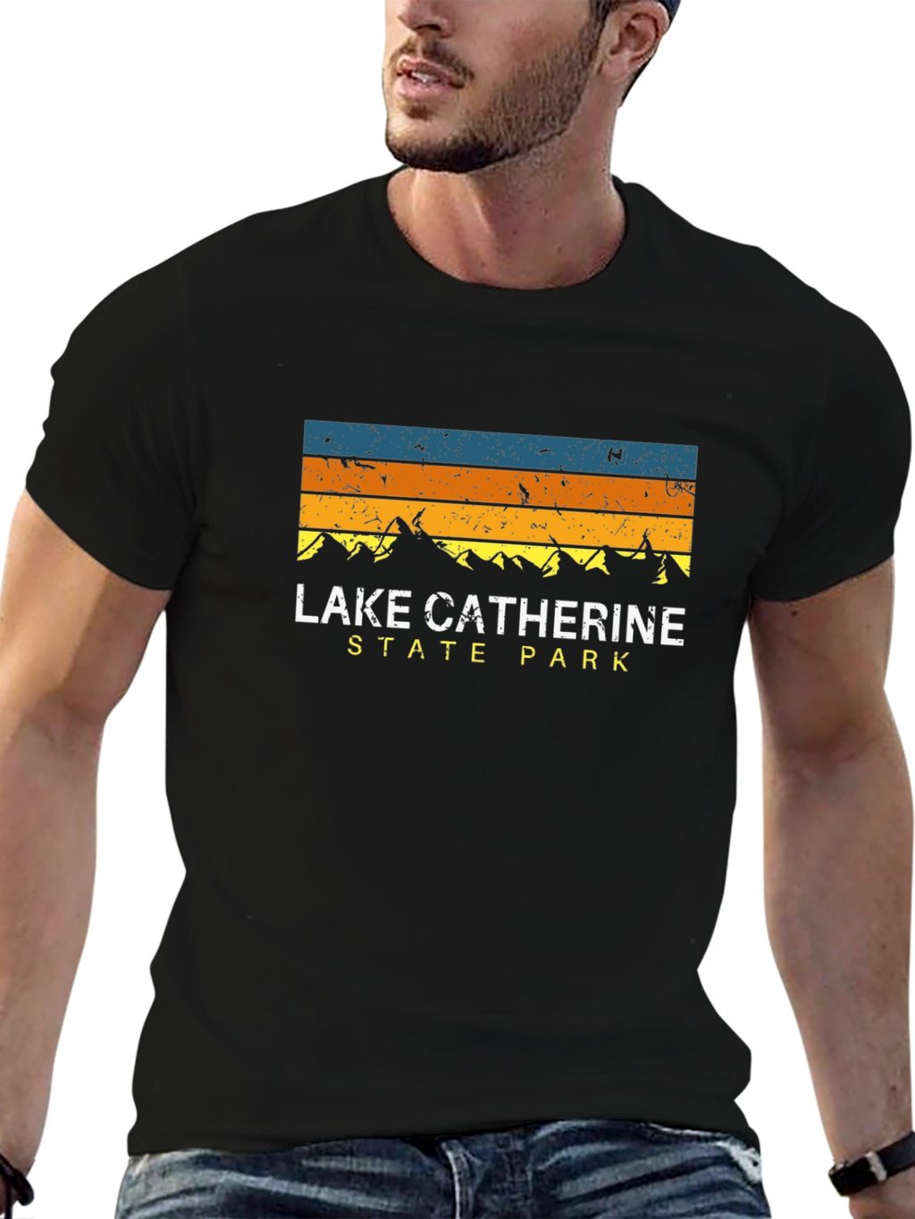 Lake Catherine State Park Black T-Shirt