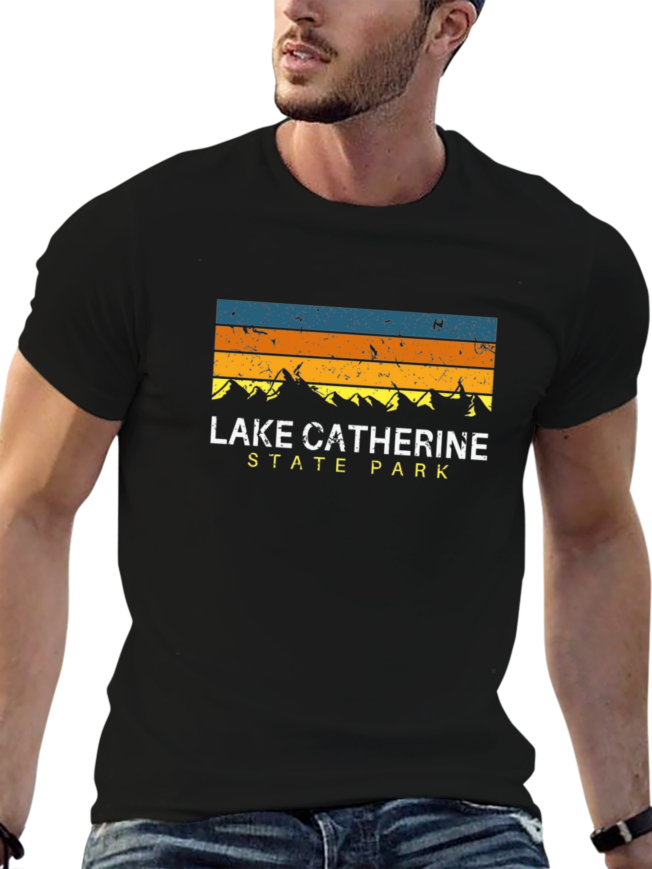 Lake Catherine State Park Black T-Shirt