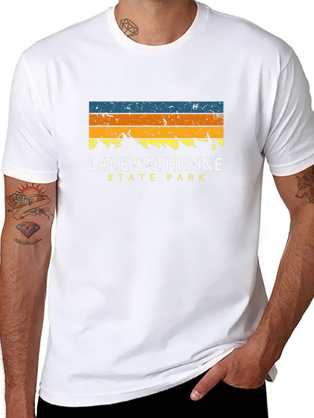 Lake Catherine State Park Black T-Shirt
