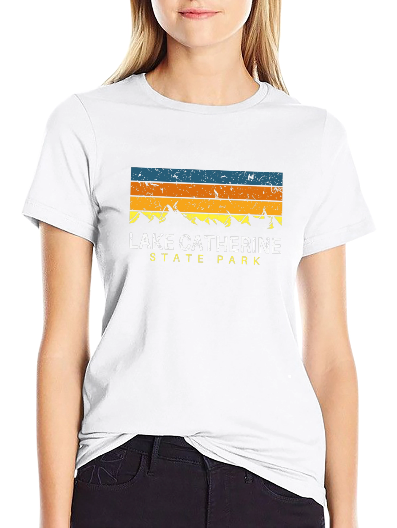 Lake Catherine State Park Black T-Shirt
