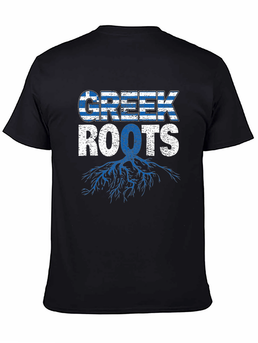Greek Roots Mens Graphic T-Shirt