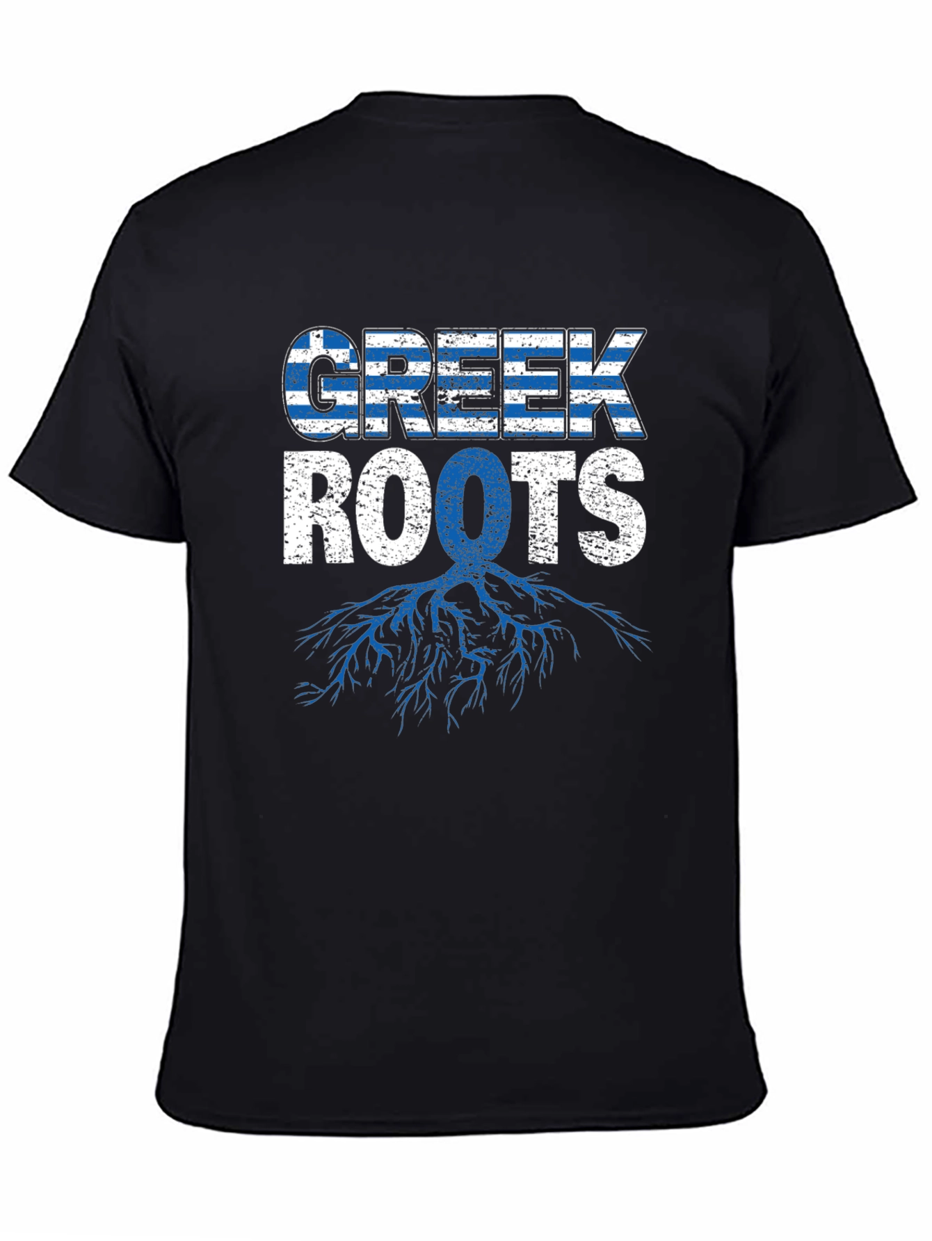 Greek Roots Mens Graphic T-Shirt