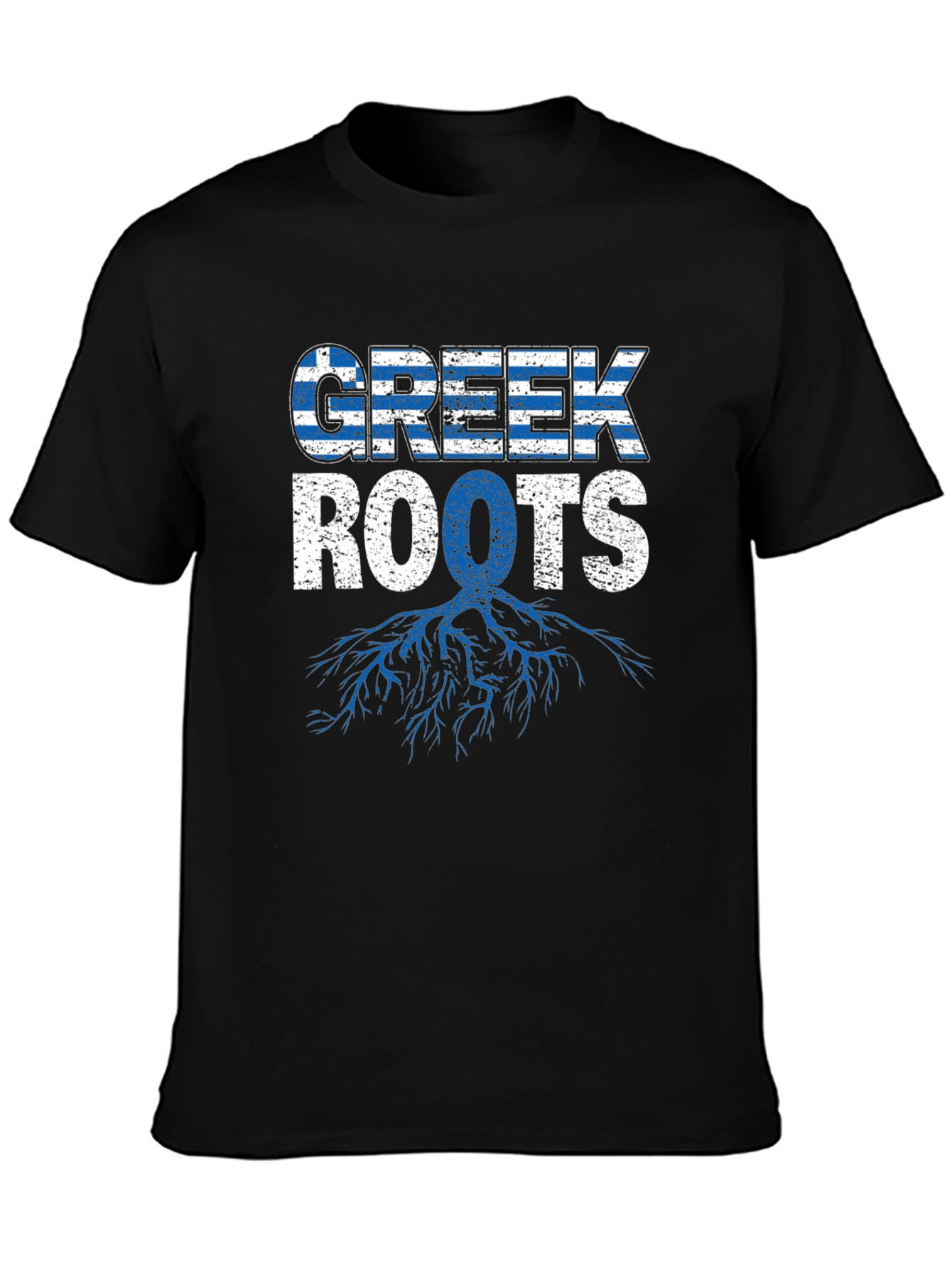 Greek Roots Mens Graphic T-Shirt