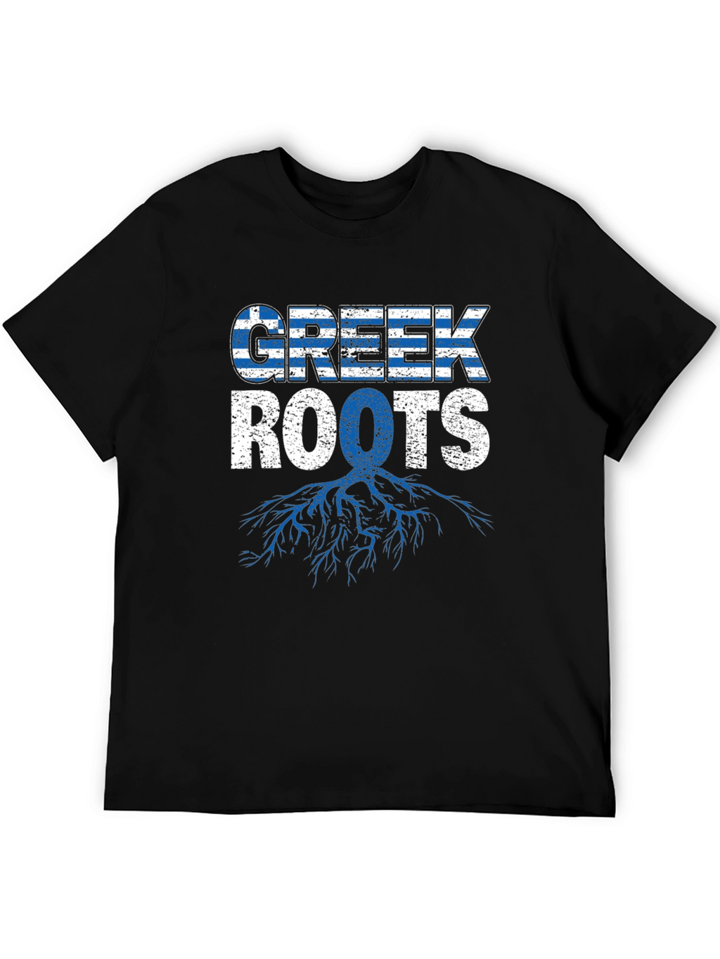 Greek Roots Mens Graphic T-Shirt