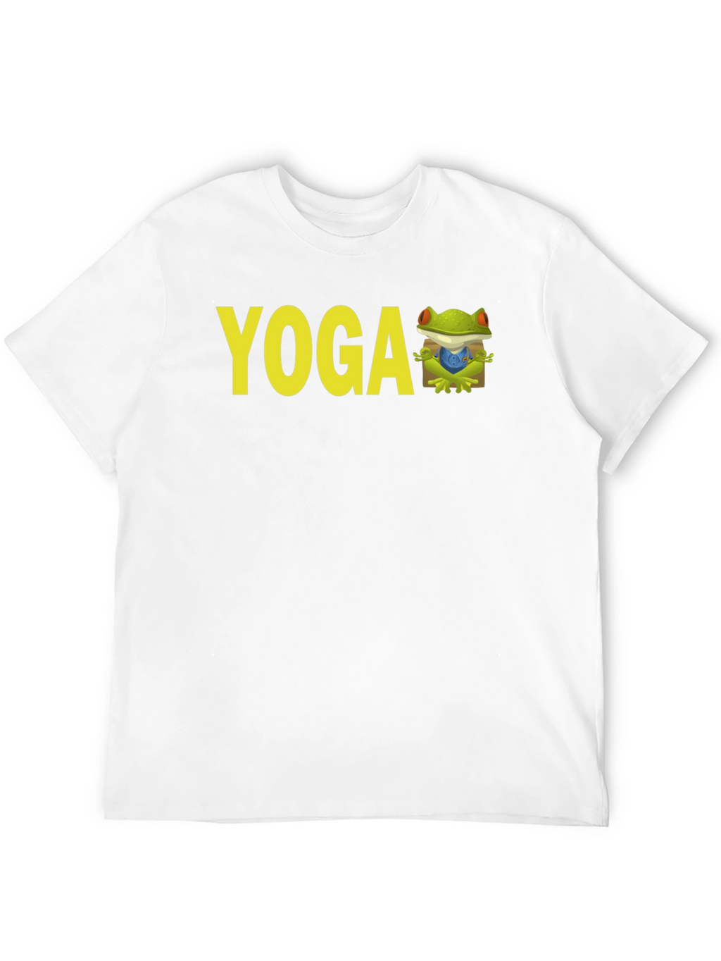 Yoga Frog Black T-Shirt