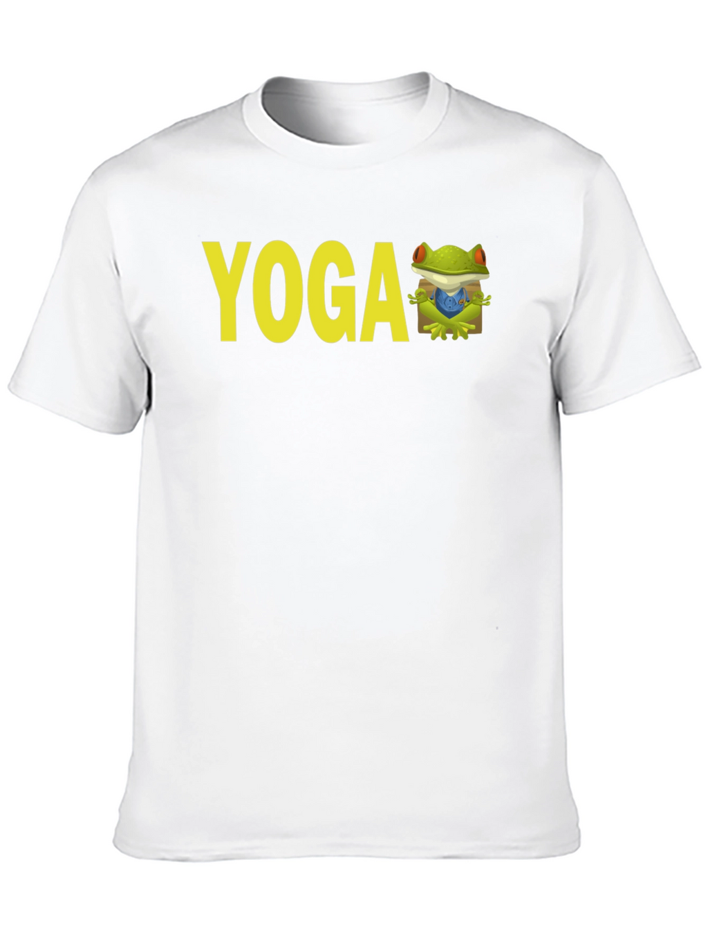 Yoga Frog Black T-Shirt