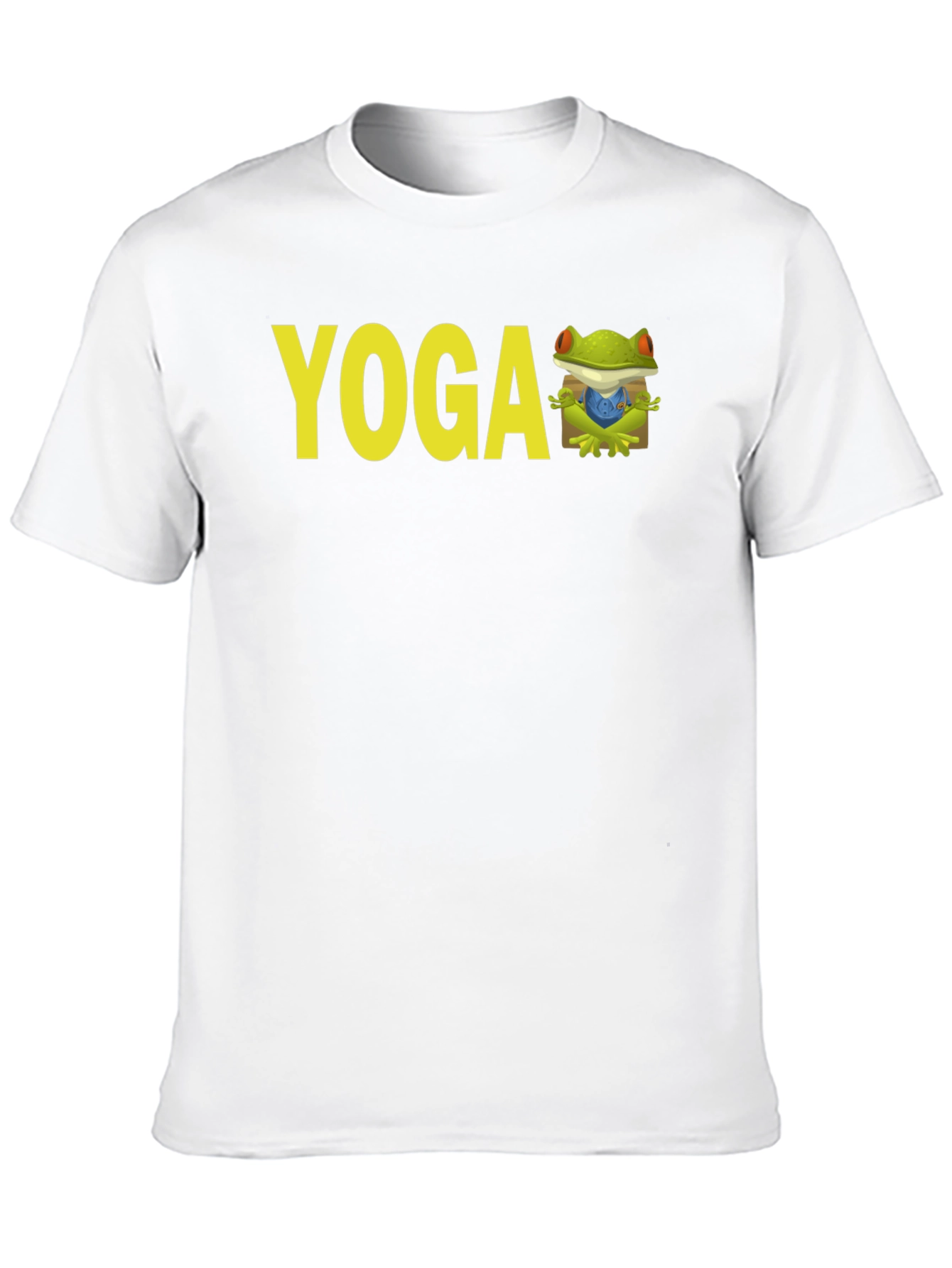 Yoga Frog Black T-Shirt