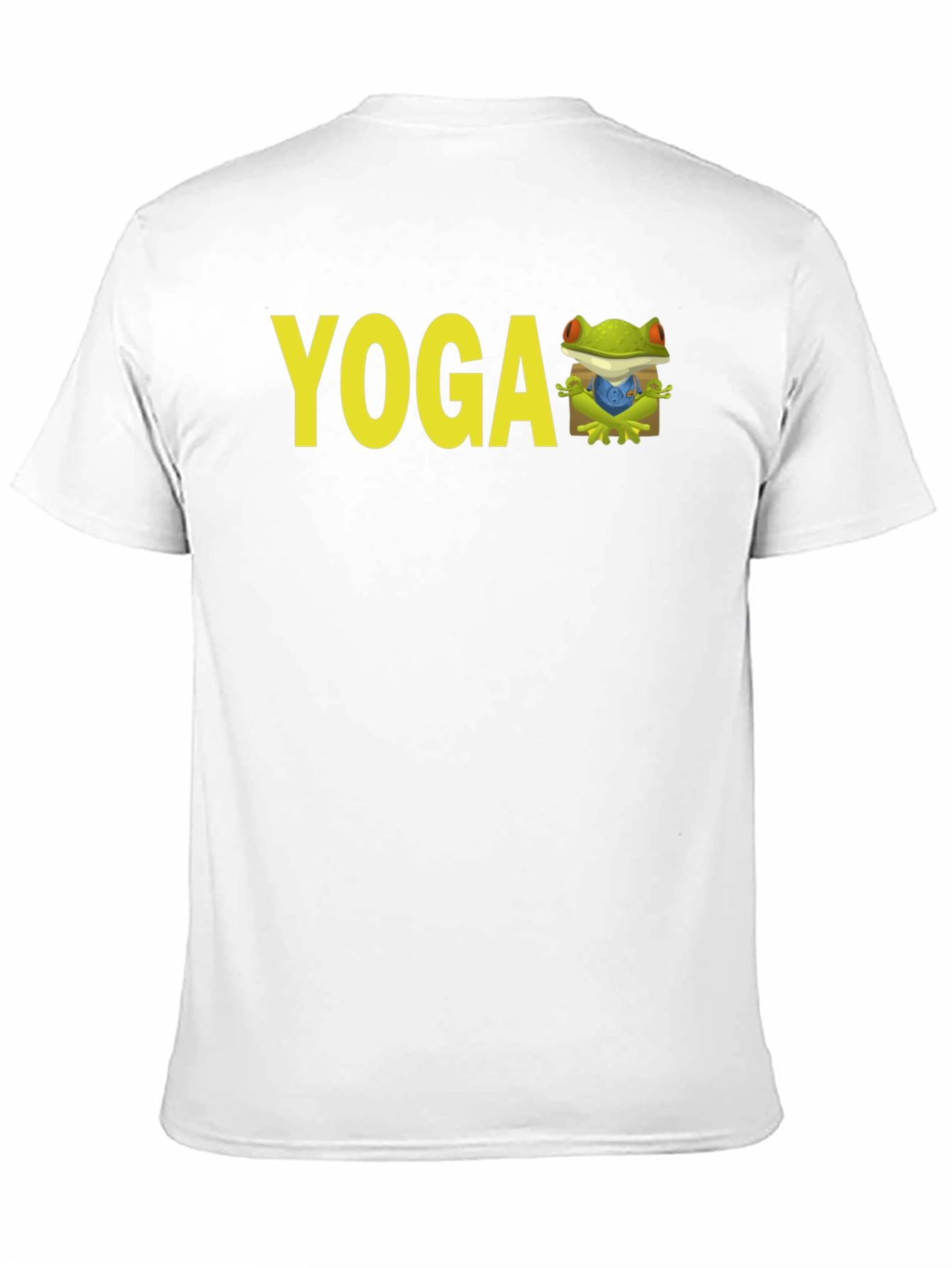 Yoga Frog Black T-Shirt