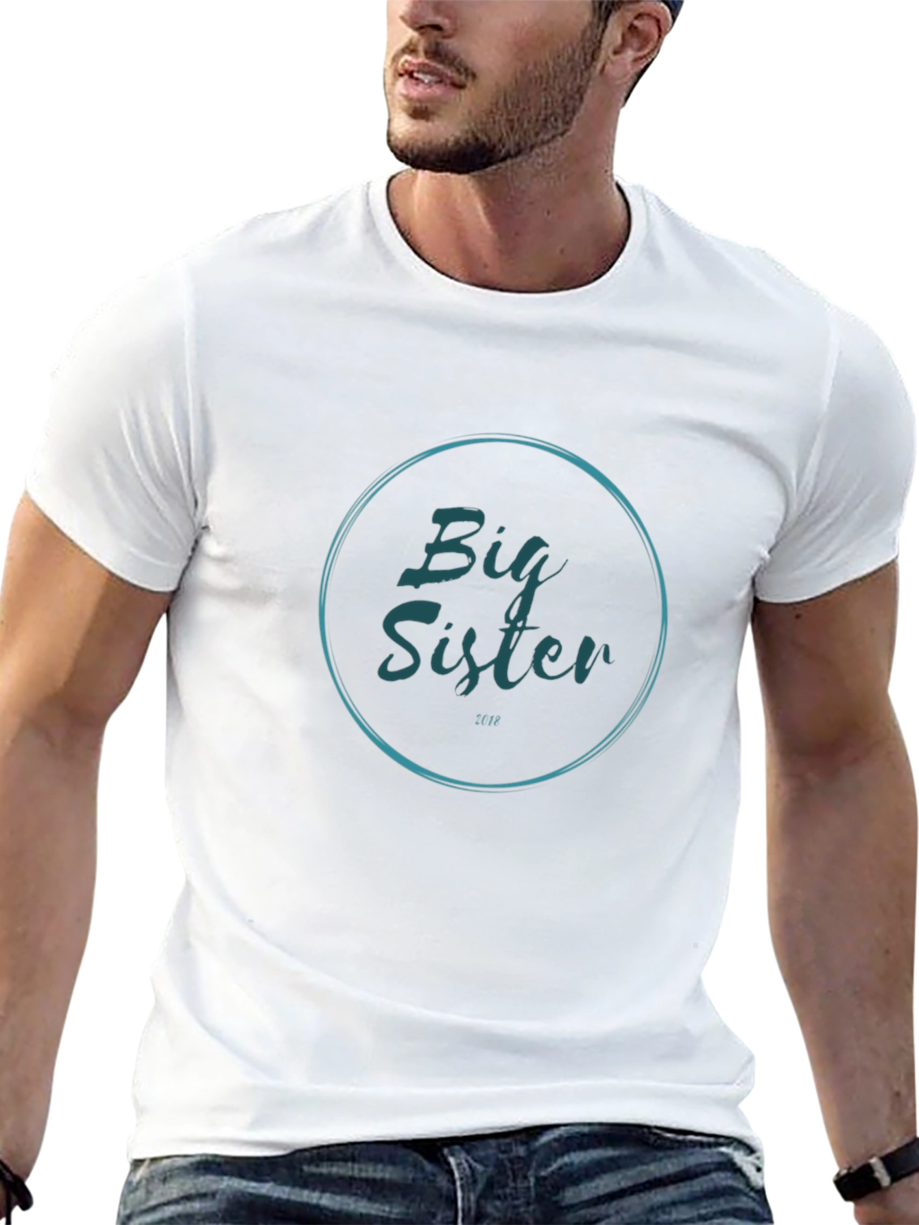 Big Sister Graphic Tee - Cool Trendy T-Shirt