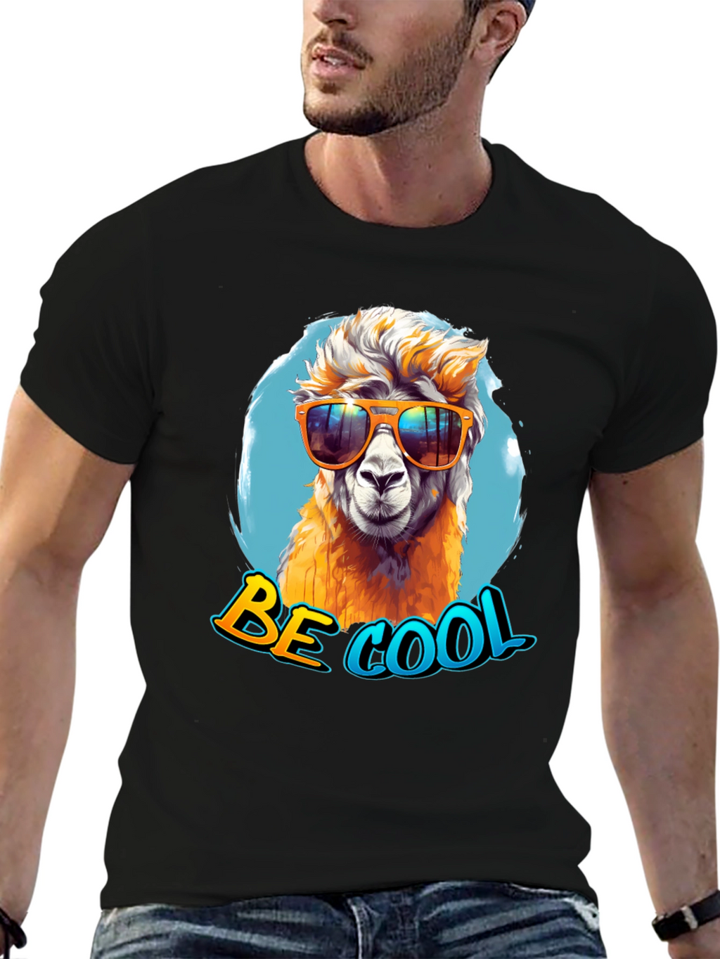 Cool Alpaca Graphic Tee - Funny & Stylish