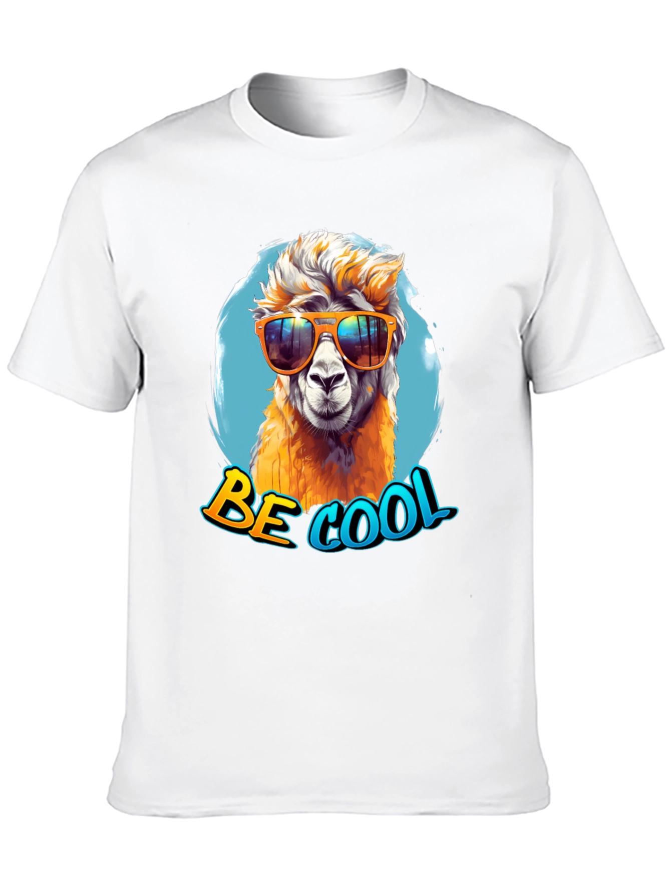 Cool Alpaca Graphic Tee - Funny & Stylish