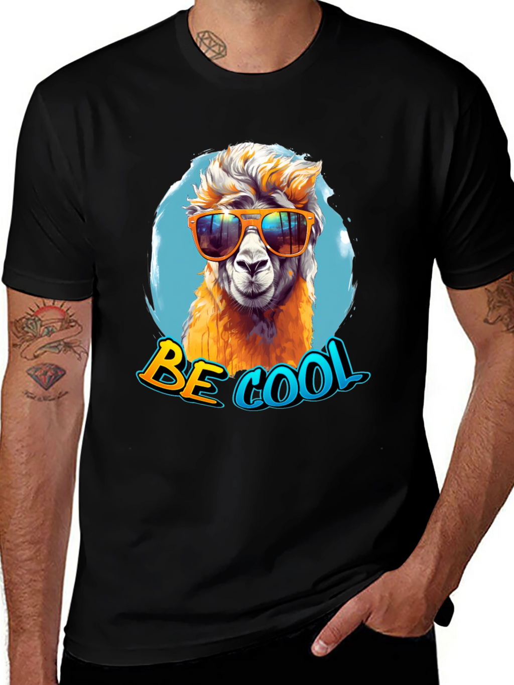 Cool Alpaca Graphic Tee - Funny & Stylish