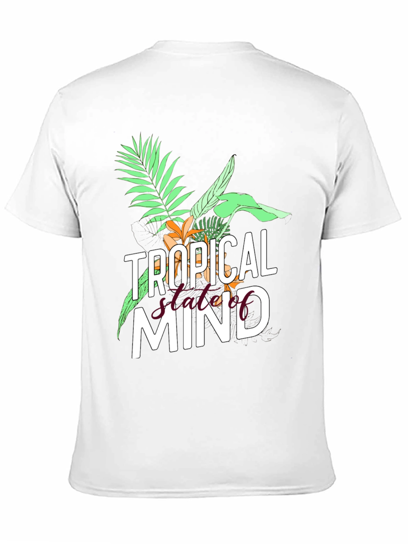 Tropical State of Mind Graphic T-Shirt