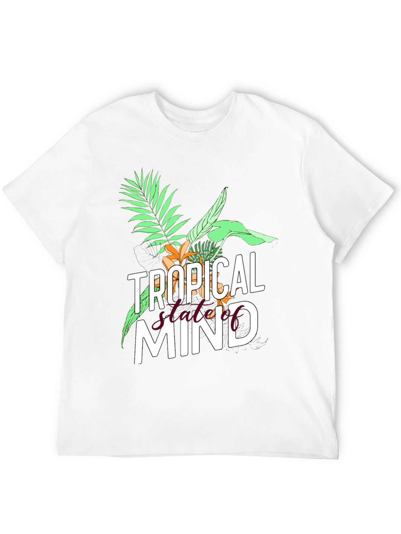 Tropical State of Mind Graphic T-Shirt