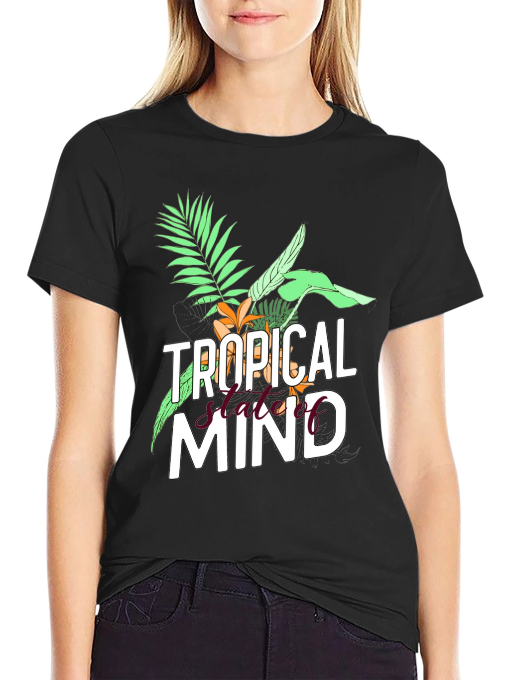 Tropical State of Mind Graphic T-Shirt