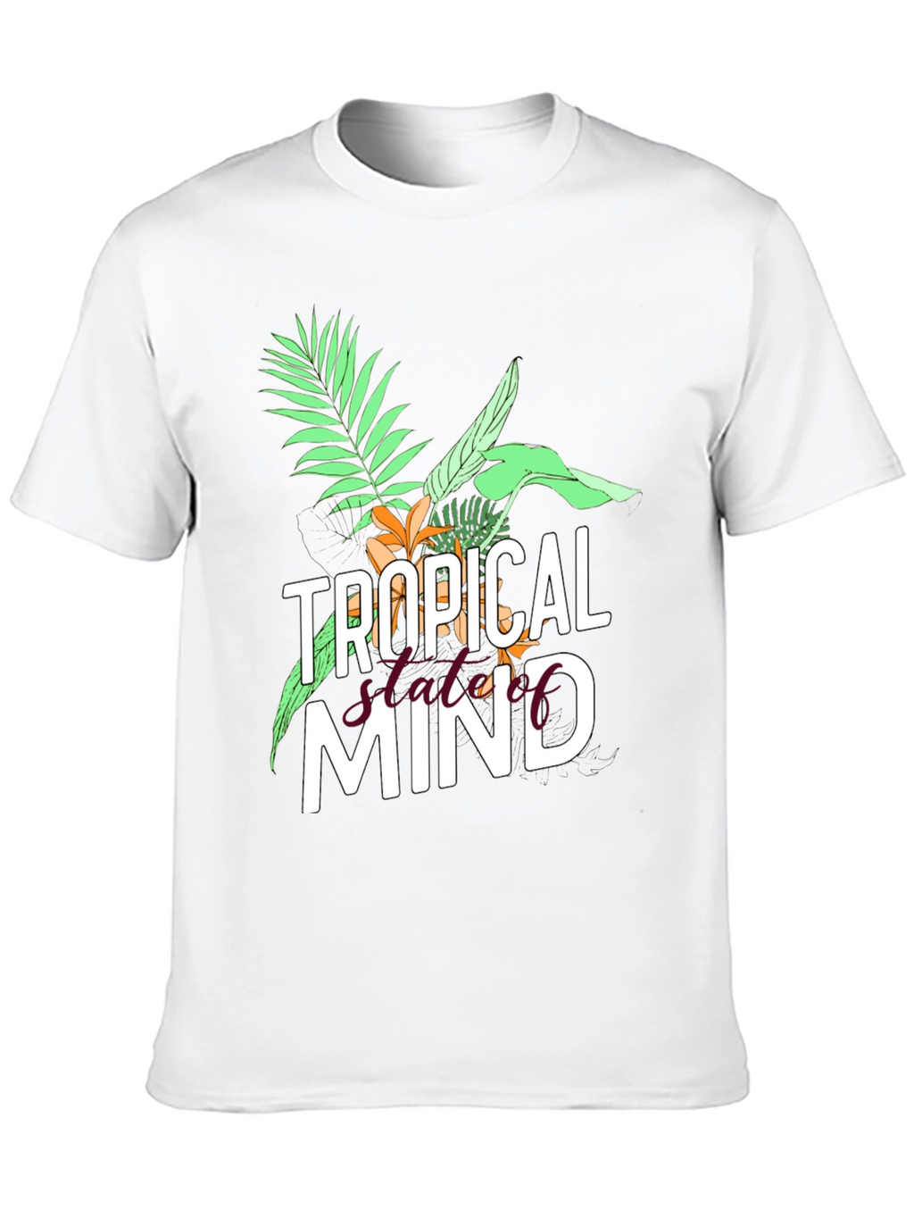 Tropical State of Mind Graphic T-Shirt