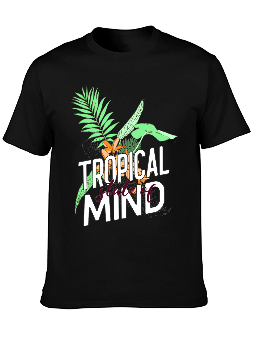 Tropical State of Mind Graphic T-Shirt
