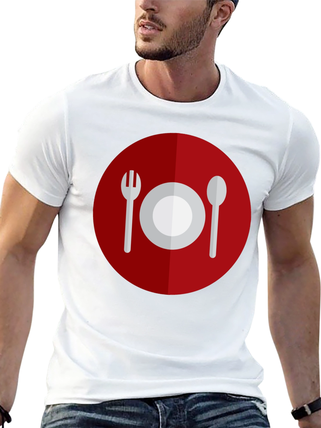 Dinner Time T-Shirt - Casual Foodie Style