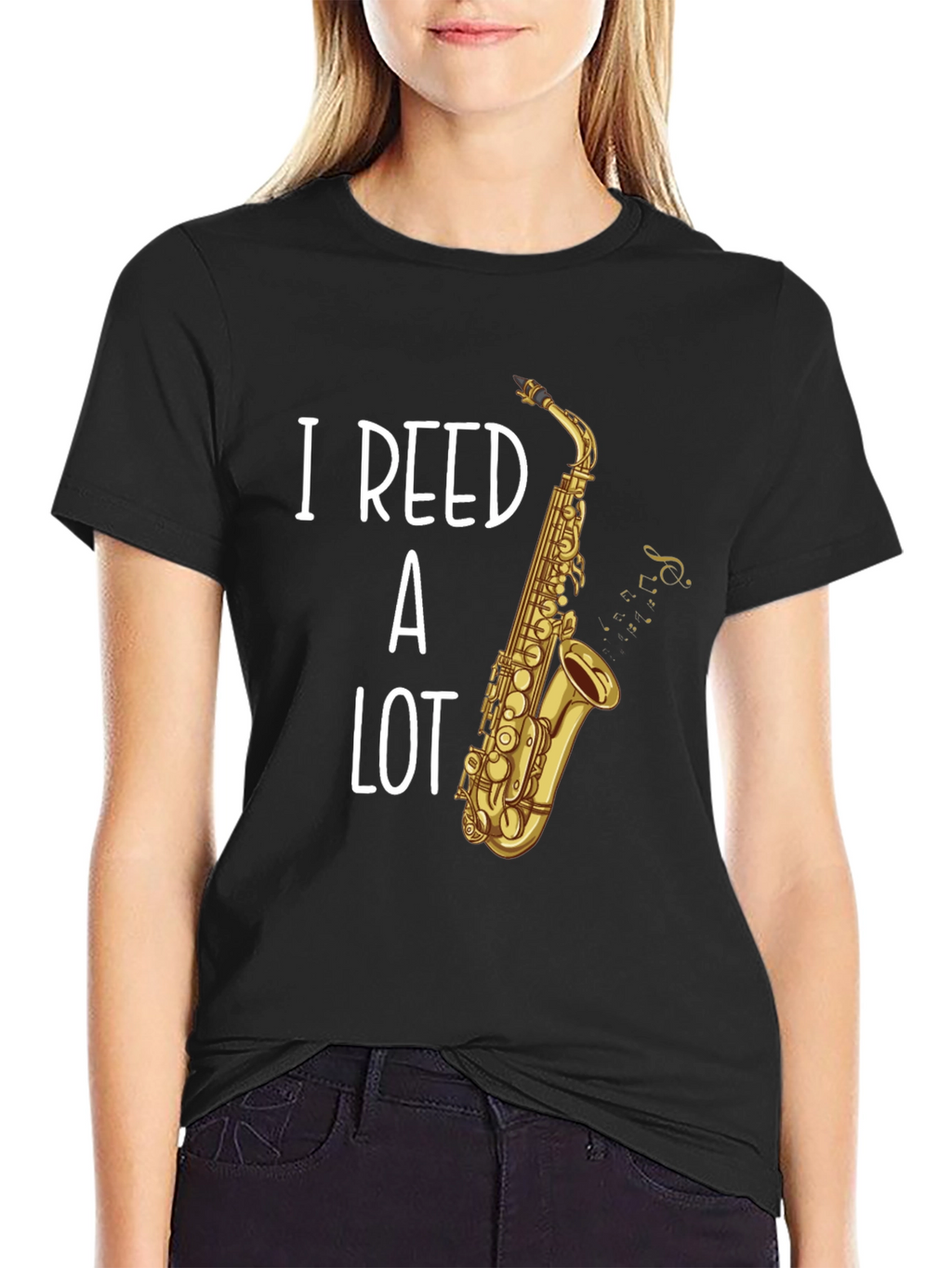 I Reed a Lot T-Shirt - Musician Saxophone Tee