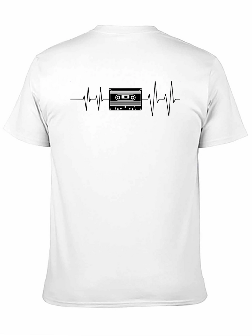 Heartbeat Cassette Tape Graphic T-Shirt