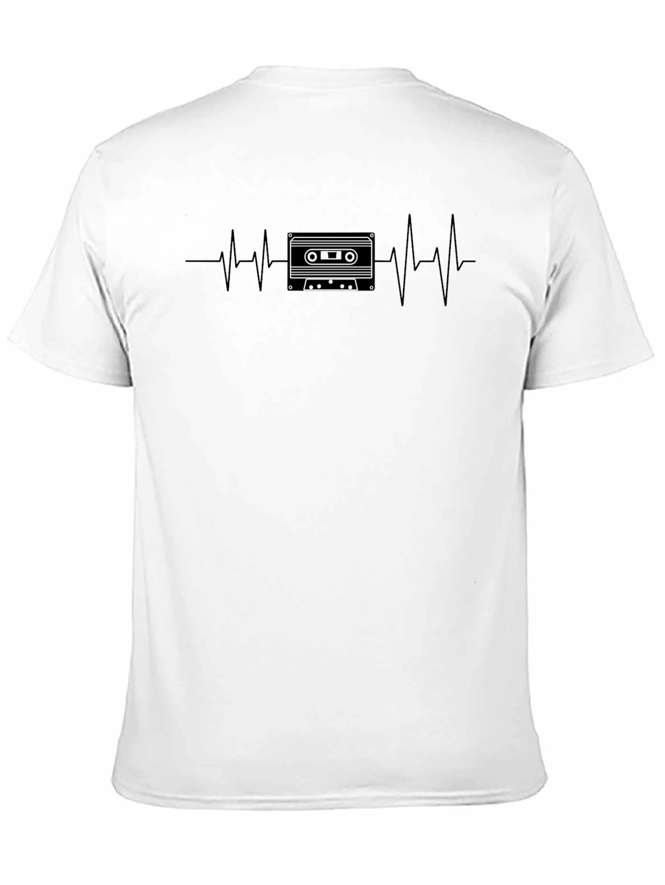 Heartbeat Cassette Tape Graphic T-Shirt