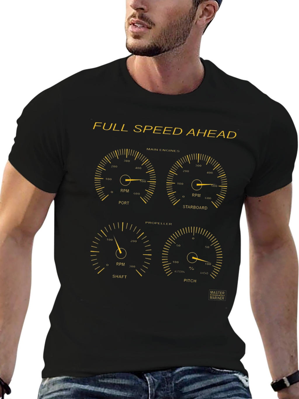Full Speed Ahead Mariner T-Shirt