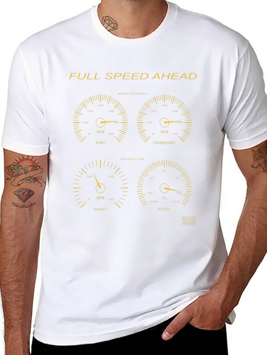 Full Speed Ahead Mariner T-Shirt