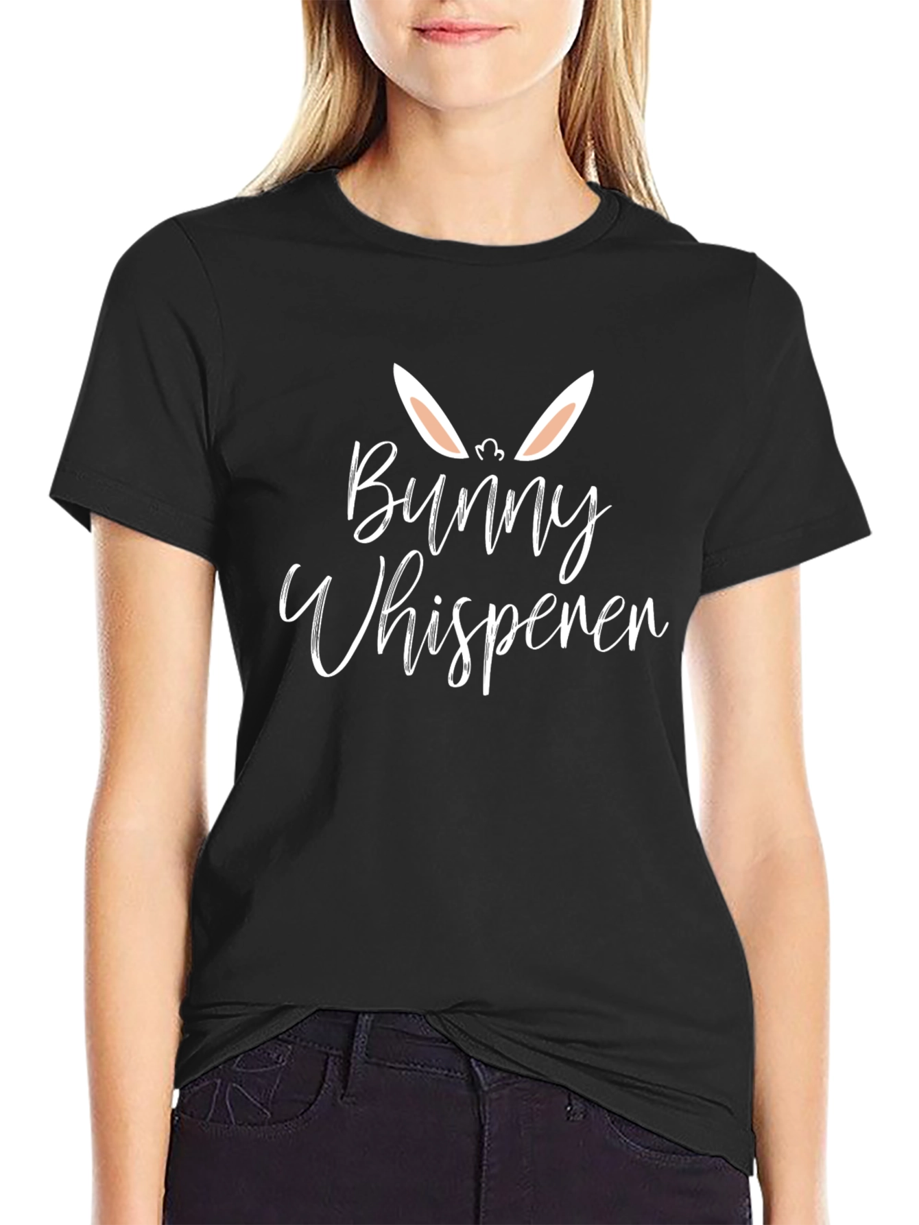 Bunny Whisperer Graphic Tee - Easter T-Shirt