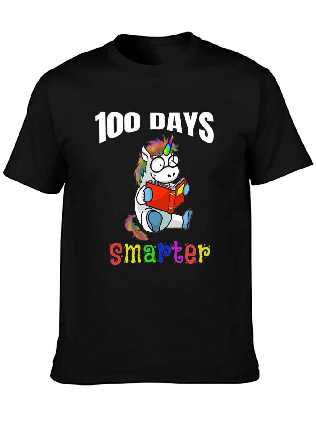 100 Days Smarter Unicorn T-Shirt