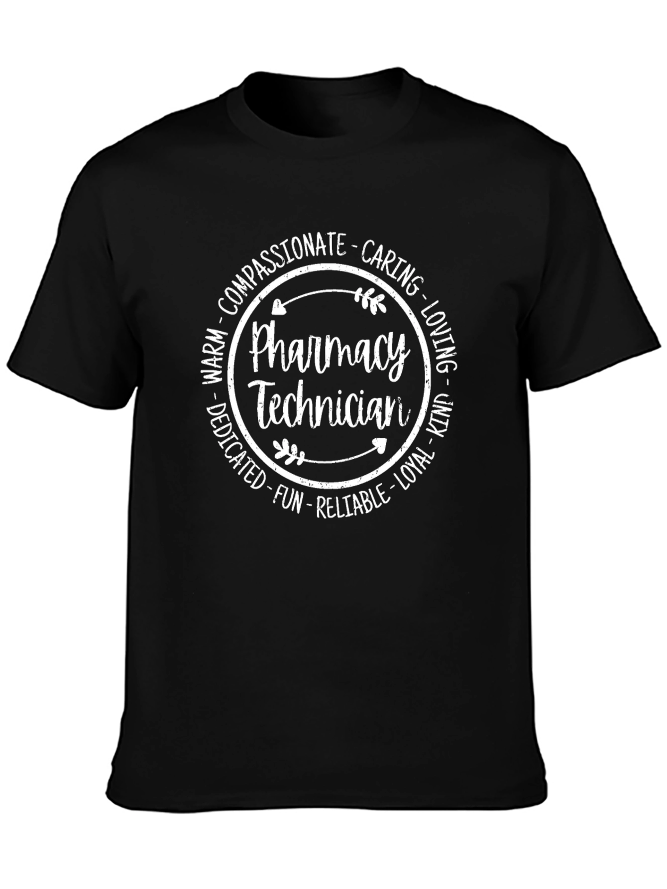 Pharmacy Technician T-Shirt - Circle Design