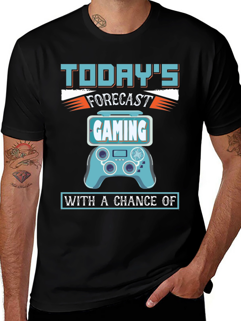 Todays Forecast Gaming T-Shirt