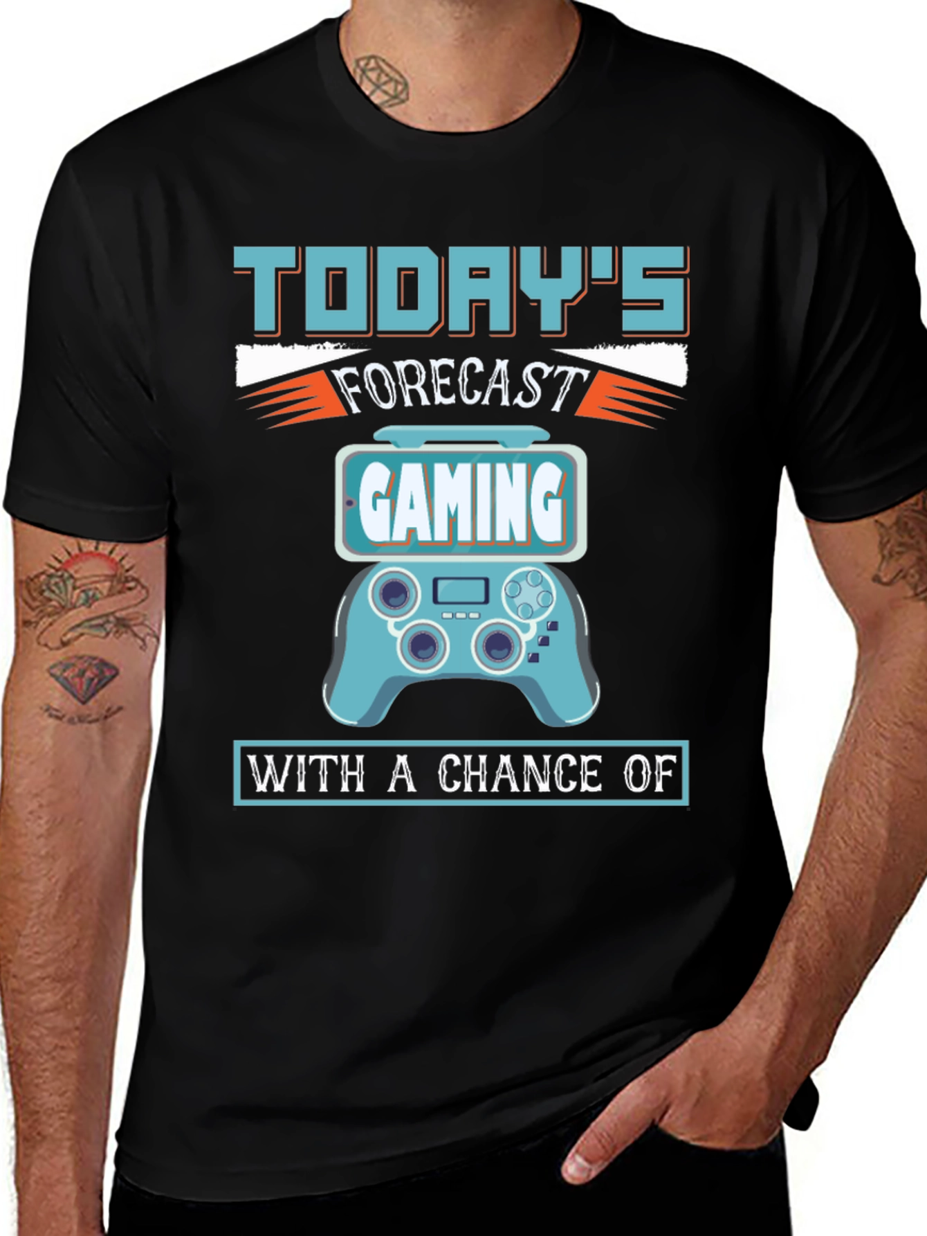 Todays Forecast Gaming T-Shirt