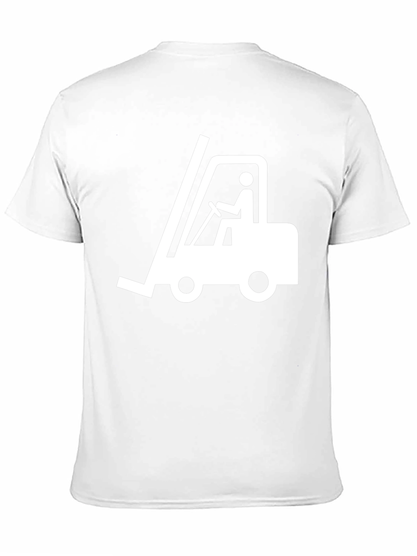 Forklift Operator Graphic T-Shirt - Black Cotton Tee