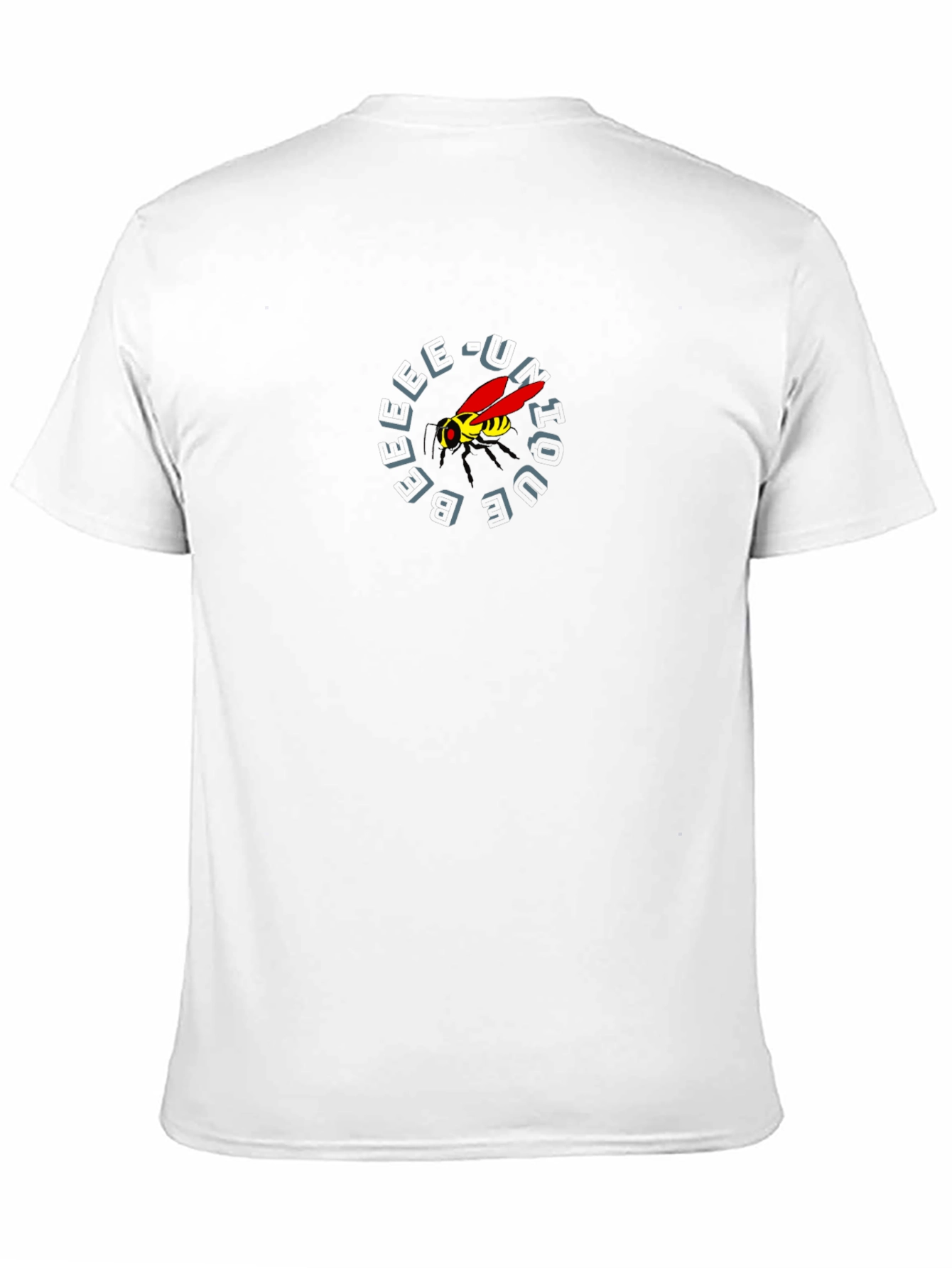 Graphic Tee: Abstract Wasp Design